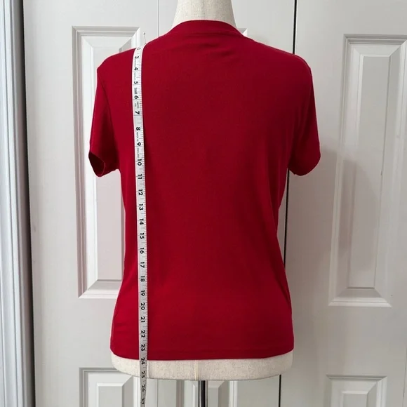 a new day Red Short Sleeve Women's Tee NWOT - Picture 4 of 8